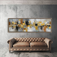Golden City Abstract