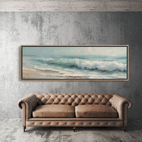 Rolling Waves on Quiet Shore