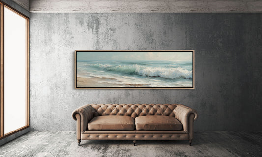Rolling Waves on Quiet Shore