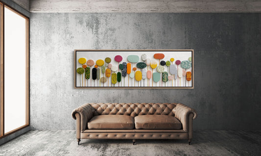 Colorful Modern Abstract Garden