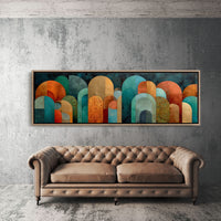 Art Deco Arches In Jewel Tones