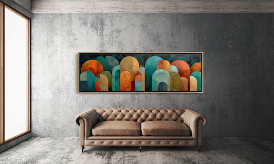 Art Deco Arches In Jewel Tones