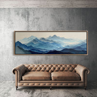 Layers Of Blue Mountain Horizons