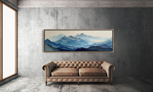 Layers Of Blue Mountain Horizons