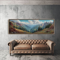 Valley Where the Mountains Breathe