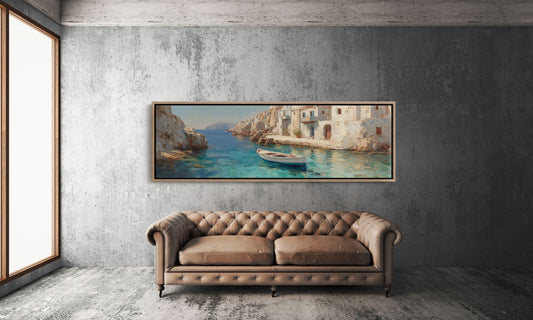 Quiet Boat in a Coastal Cove