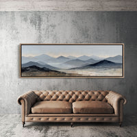 Silent Peaks Beneath Fading Light