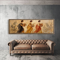 Maidens Bearing Flowers Through Time