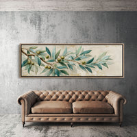 Olive Branch In Soft Mediterranean Light