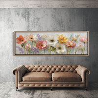 Garden Blooms In Soft Pastel Light
