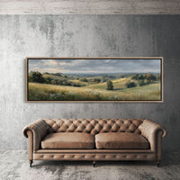 Golden Fields Beyond The Hills