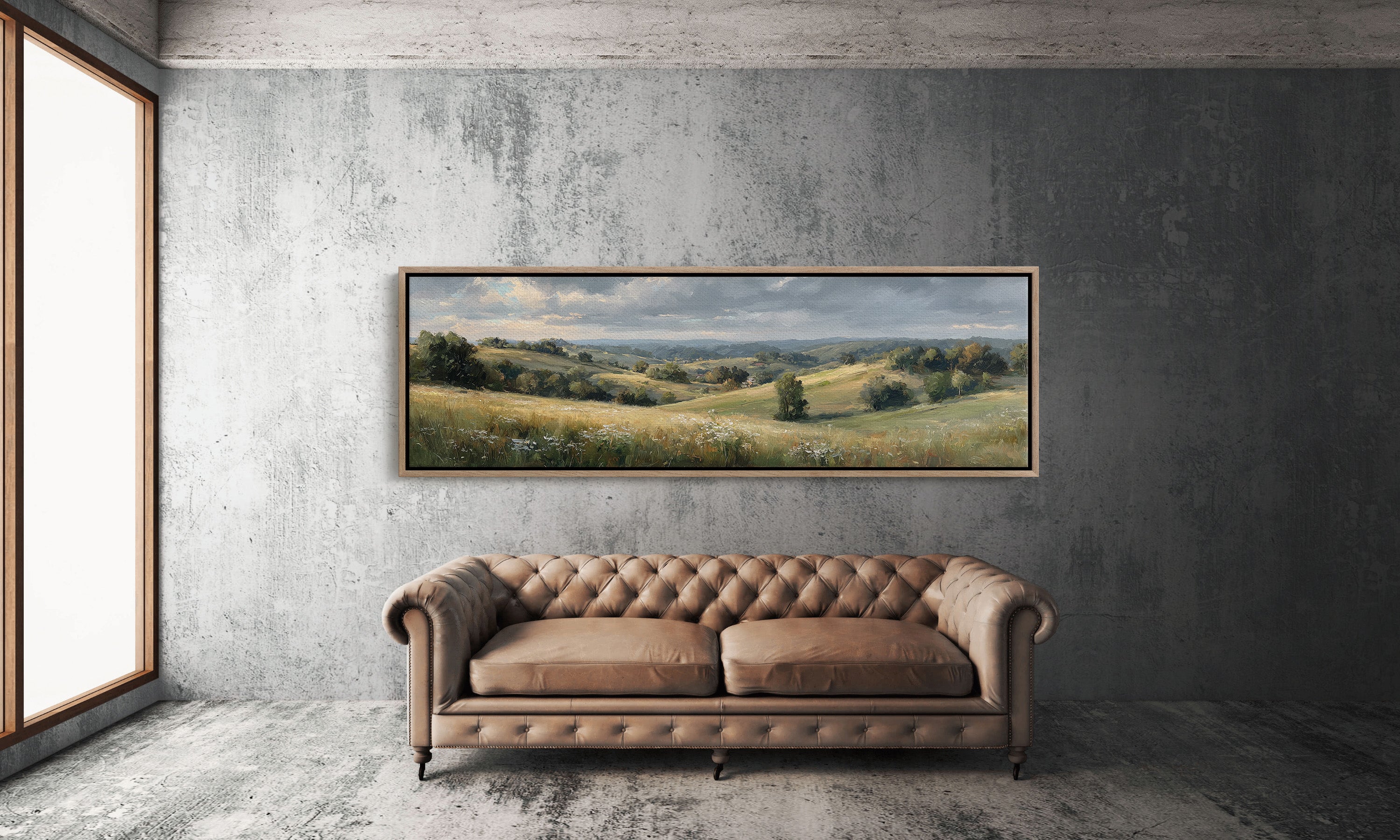 Golden Fields Beyond The Hills