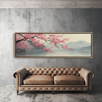 Cherry Blossoms Over Quiet Waters