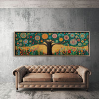 Mandala Tree Of Colorful Harmony