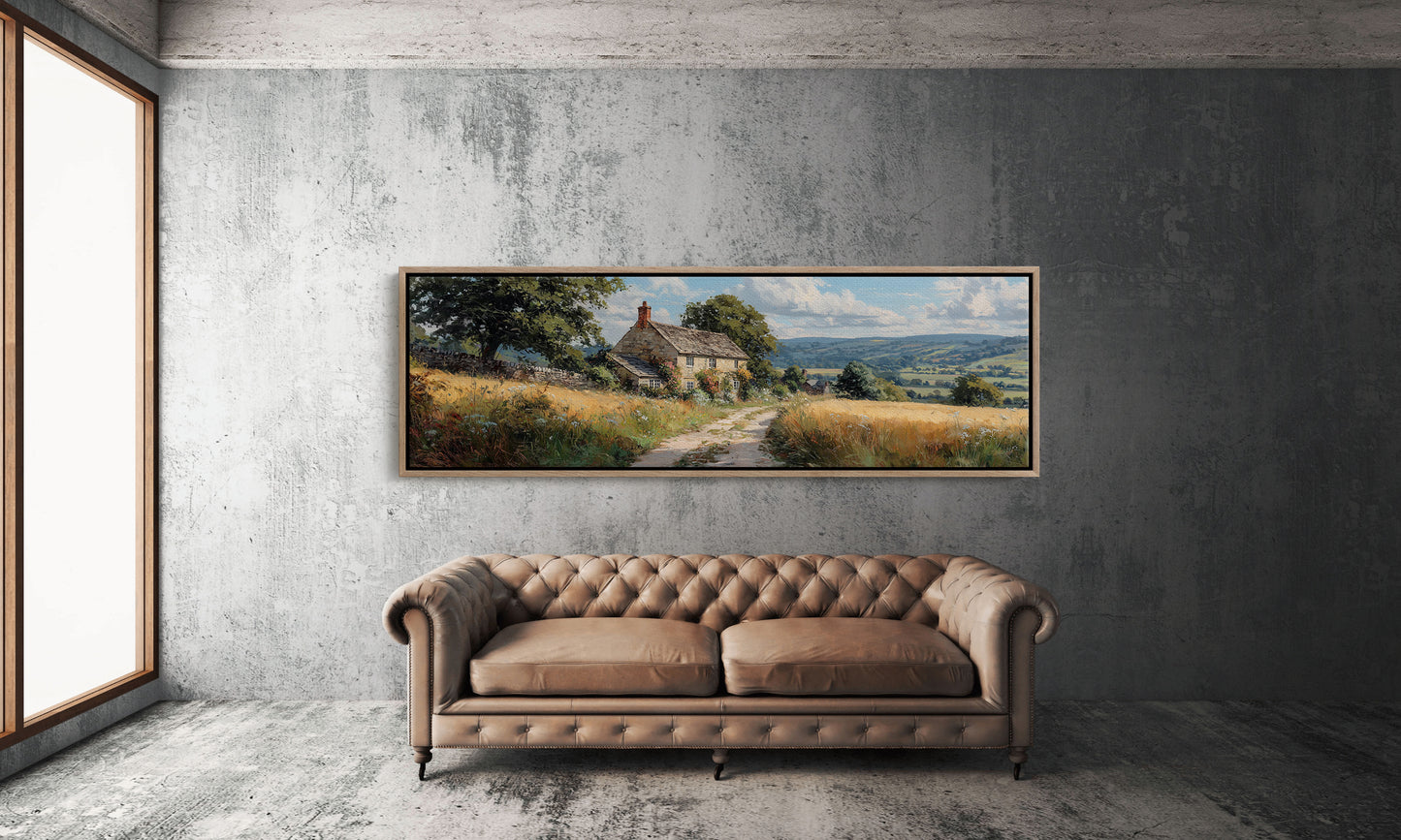 The Cottage Beyond The Wheat