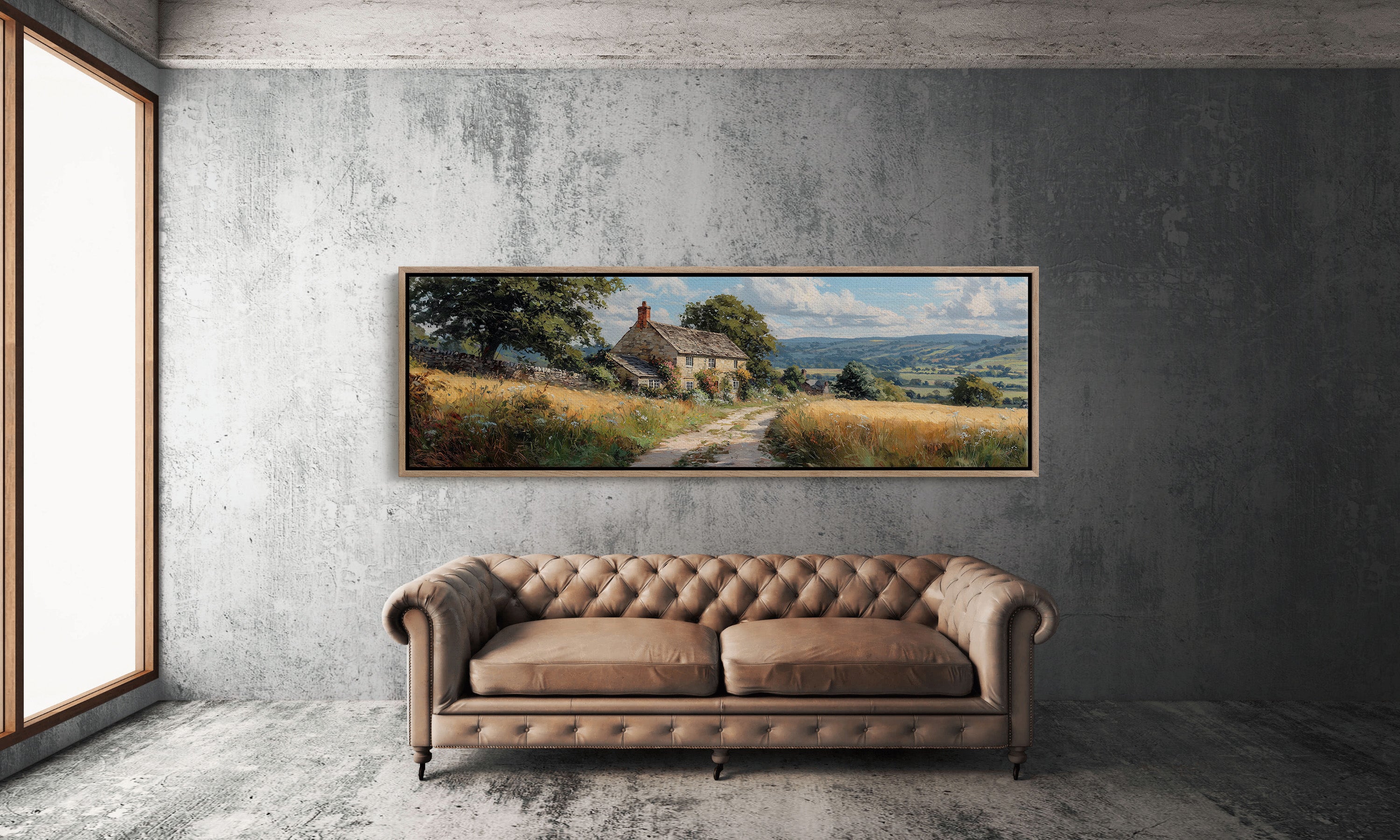 The Cottage Beyond The Wheat