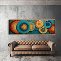 Circles Of Color Mosaic Rhythm