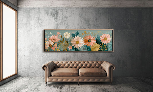Garden Of Soft Wild Blooms