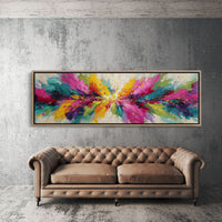 Explosion Of Color And Motion