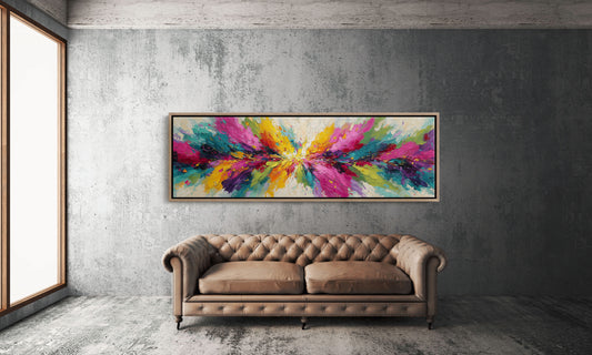 Explosion Of Color And Motion