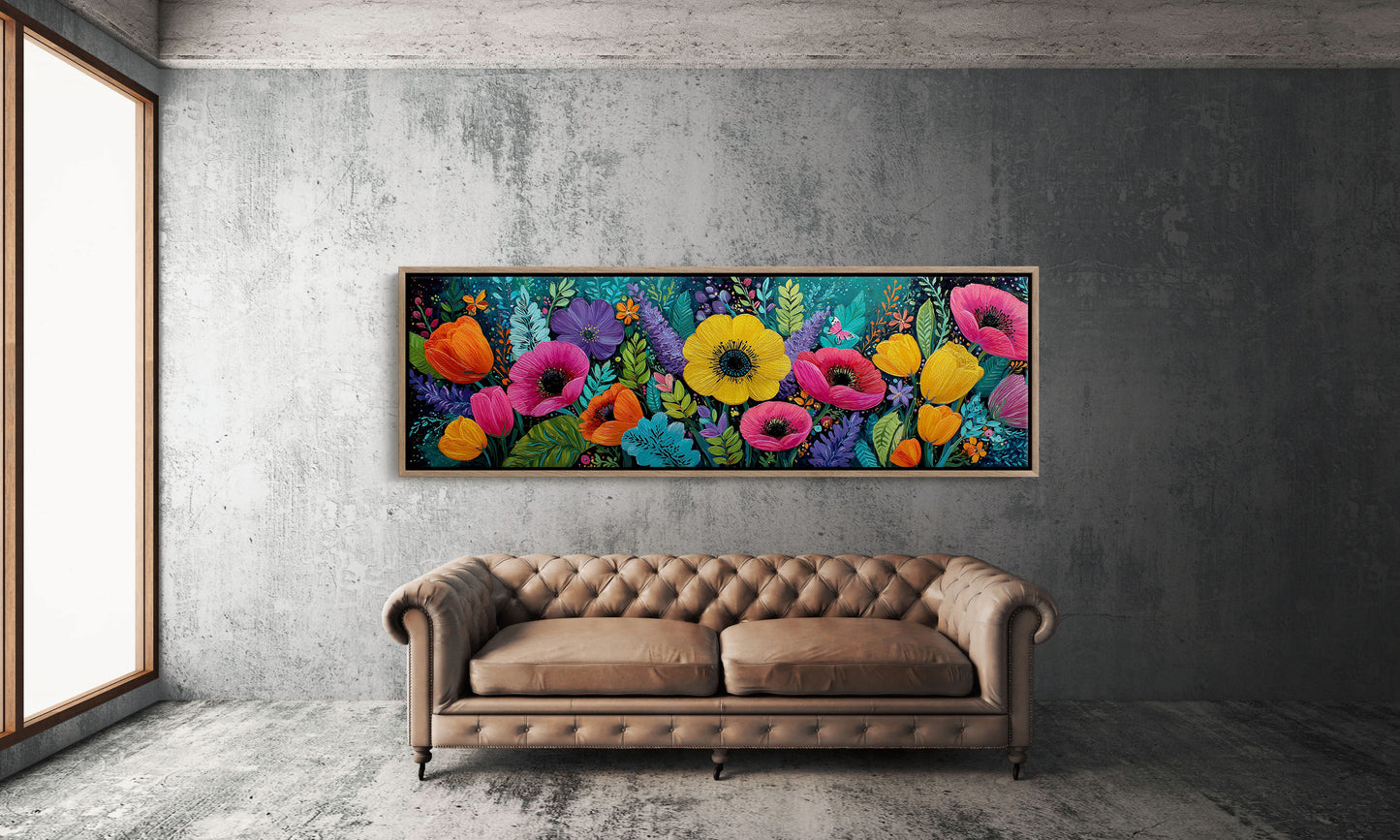 Midnight Garden In Bloom