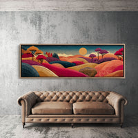 Sunlit Hills of Autumn Dreams