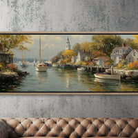 Autumn Harbor In Quiet Light