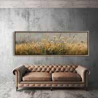 Wildflowers In The Golden Field