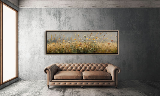 Wildflowers In The Golden Field