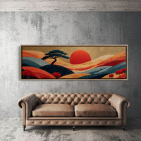 Sunset Over The Painted Hills