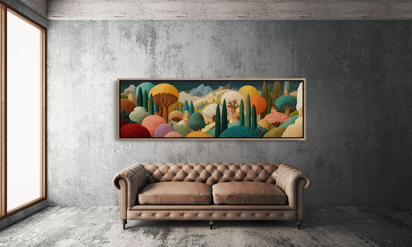 Whimsical Forest Of Painted Hills