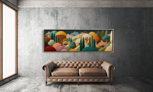 Whimsical Forest Of Painted Hills