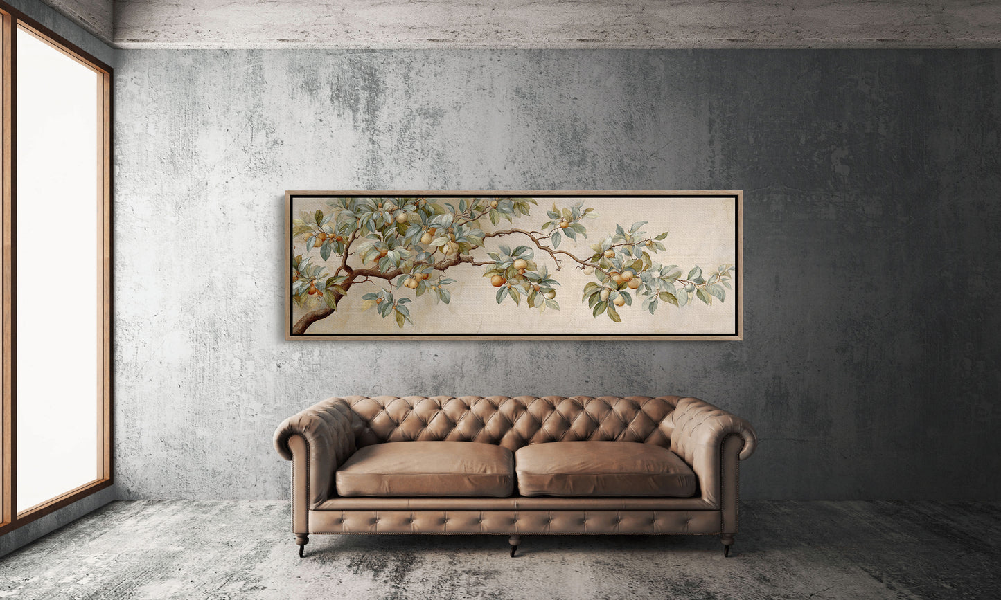 Vintage Orchard Branch Mural