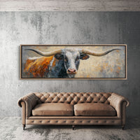 Majestic Longhorn Portrait