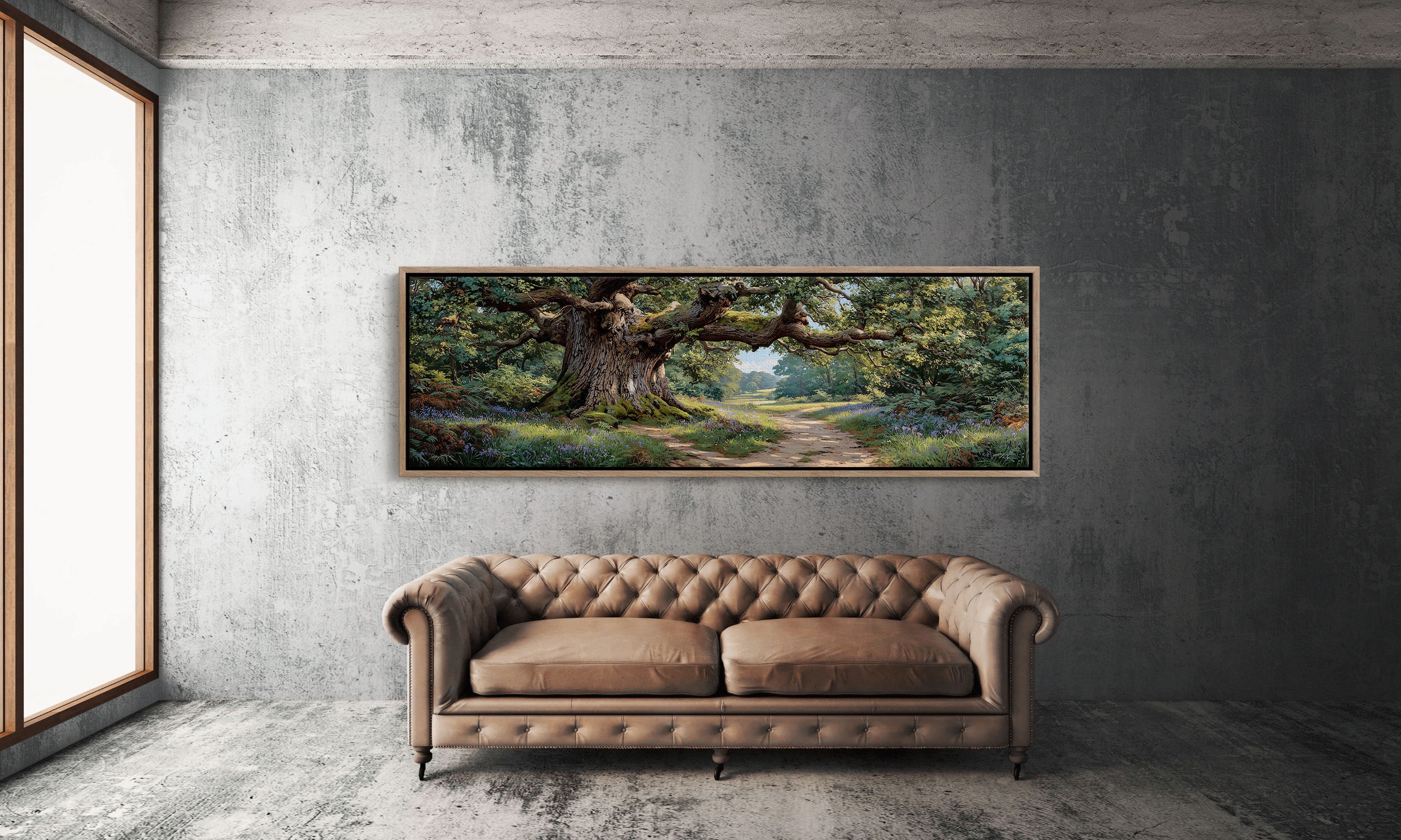Ancient Oak Woodland Path