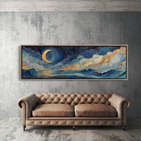 Celestial Moonlit Waves