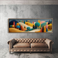 Whimsical Starlit Hills