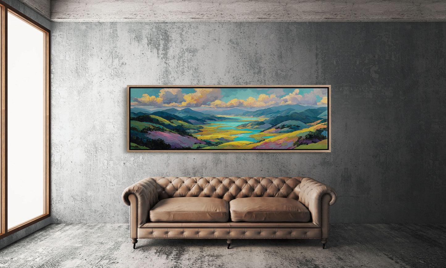 Vibrant Valley Sunrise