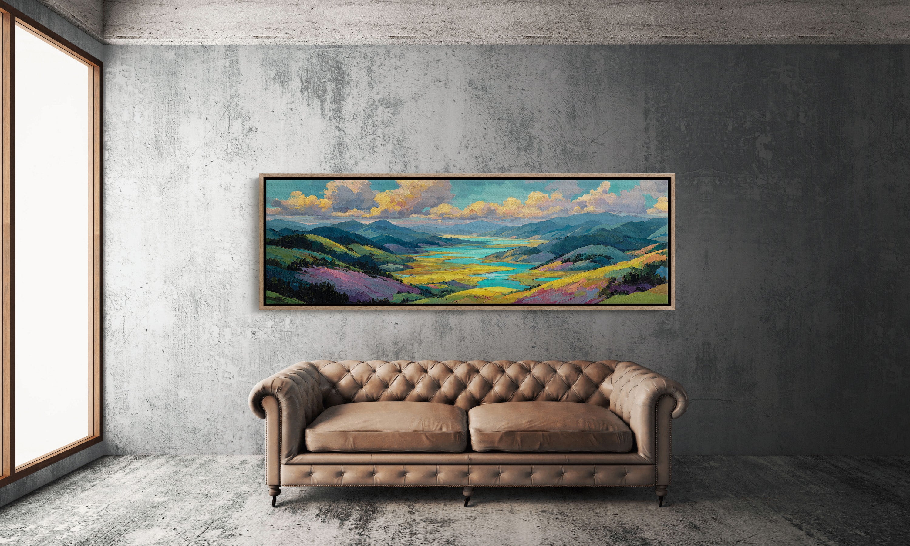 Vibrant Valley Sunrise