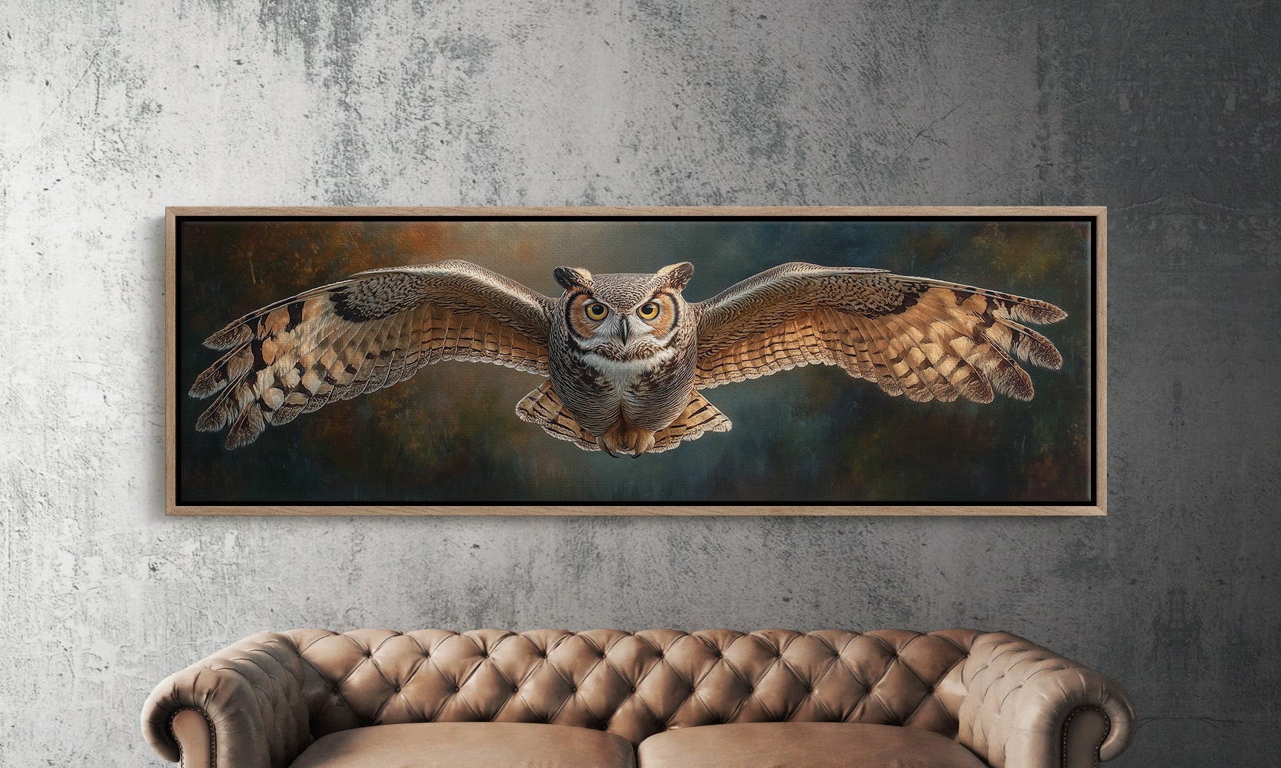 Majestic Owl in Flight