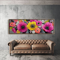 Vibrant Modern Floral Burst