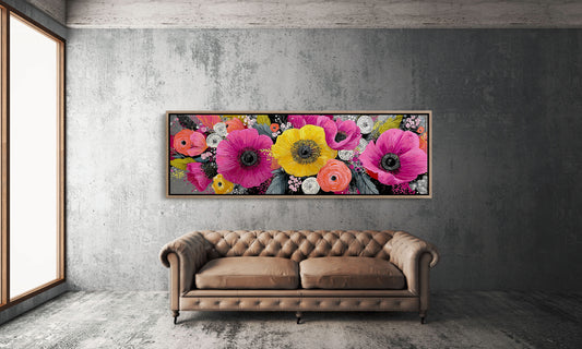 Vibrant Modern Floral Burst