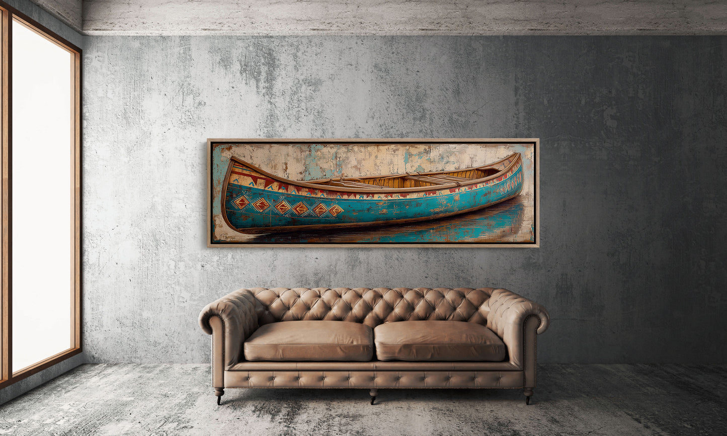 Canoe of Painted Echoes