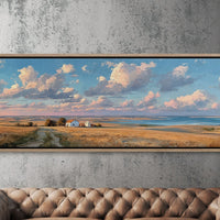 Prairie Light Beneath Painted Skies