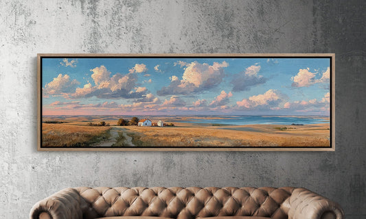 Prairie Light Beneath Painted Skies