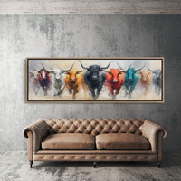 Charge of the Painted Herd