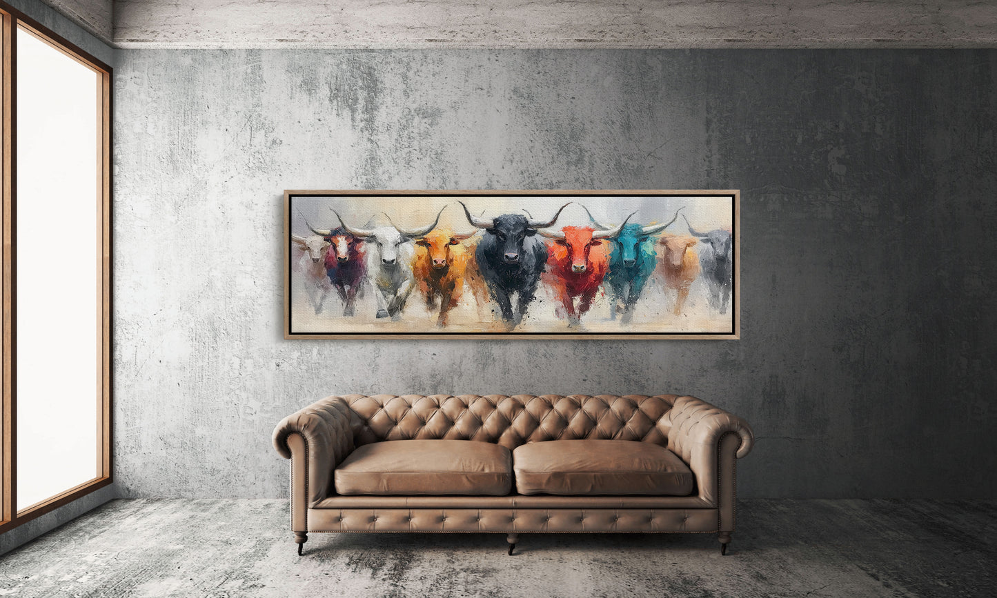 Charge of the Painted Herd