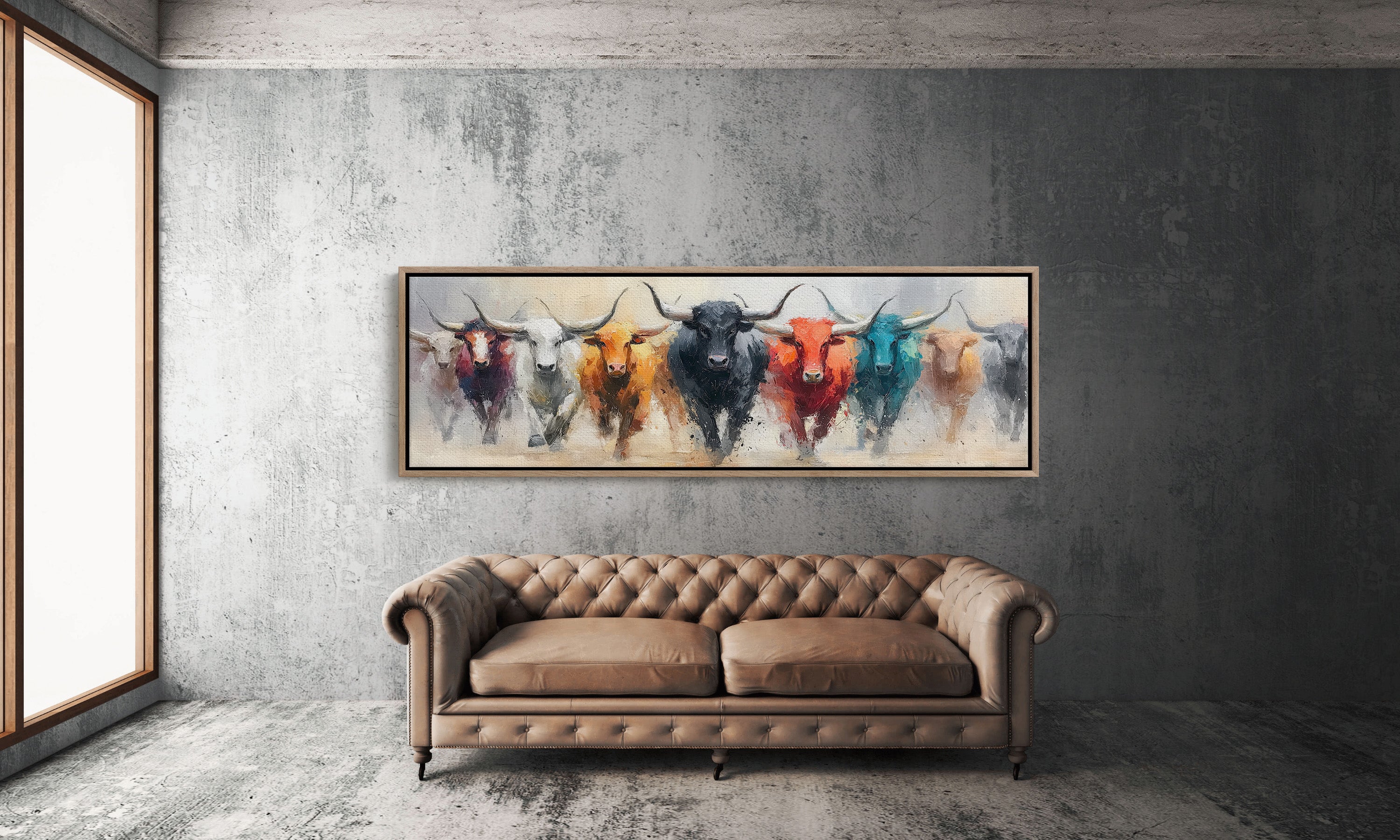 Charge of the Painted Herd