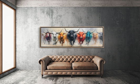 Charge of the Painted Herd