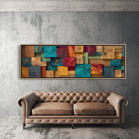 Colorblock Grain Mosaic